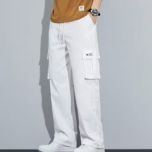 Celana Cargo Casual Loose Pants Highwaist Bahan Bebyterry Premium
