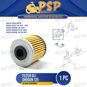 Filter Oli Shogun 125 - Saringan Kasa Oil Oli Mesin Suzuki Shogun 125 SP Axelo