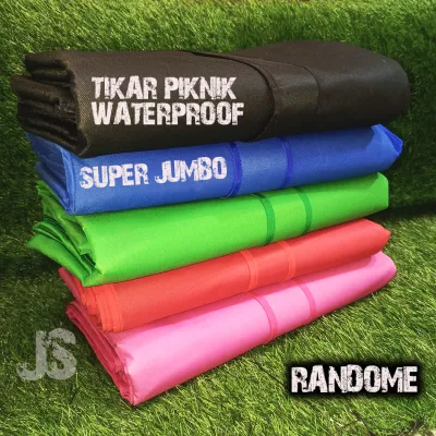 Tikar Lantai Piknik Hajatan Jumbo Waterproof Anti Slip Murah 300x200