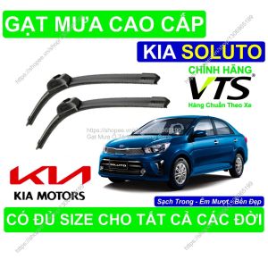 Gạt Mưa Silicon Nano Kính Lái KIA SOLUTO Cặp Gạt Mưa K.ính Lái KIA SOLUTO Có Đủ Size C.ho Các Đời Xe KIA SOLUTO