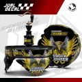 Stiker Tebok TRUCUK MANIA Sangkar Burung Lovebird Pleci Helopet Batman Variasi Decal Kandang Bulat  Custom. 