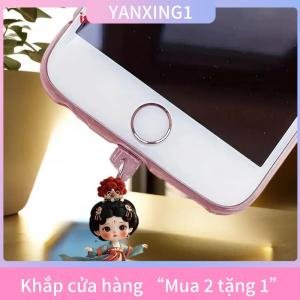 [COD] YANXING1 2Pcs DIY Phụ Kiện Cho Điện Thoại Type-C Giao Diện Bụi Cắm Treo Trang Trí 2D Phẳng Acrylic Thiên Thần Cổ Tích Mèo Điện Thoại Bụi Cắm