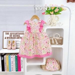 ĐẦM TOLE LANH BÉ GÁI KÈM QUẦN