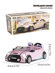 SYARIAH TOYS MAINAN SIMULASI SETIR BALAP MOBIL STEERING WHEEL DRIVING ADVENTURE LAMPU DAN MUSIK