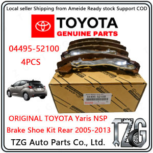 Auto Parts -04495-52100 Genuine Toyota Yaris NSP Brake Shoe Kit Rear (2005-2013 ) 4PCS