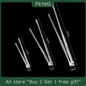 [COD] PkYeG KITCHEN Barbecue Clip Grill Tongs 304 Stainless Steel Meat Food Clip Cooking Utensils BBQ Baking Kitchen Accessories Camping Supplies