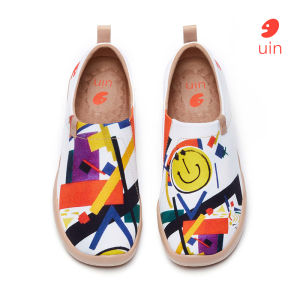 UIN Womens Art Travel Shoes Slip On Casual Cozy Loafers Lightweight Comfort Fashion Sneaker Toledo Ⅰ