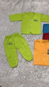 Setelan Baju Anak New Born Lengan Panjang 0-3 Bulan