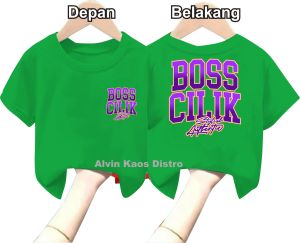 Kaos Anak Anak Dtf Boss Cilik Kaos Anak Laki Laki Anak Perempuan Kaos Distro Murah Bandung