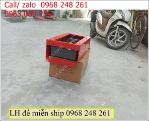 Bộ lọc sạn sàng rung lọc sạn 3 cấp lắp máy xát gạo gia đình