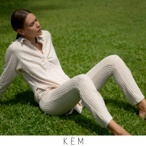 Kemissara Beach Pants - Coral White