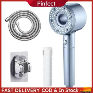 High-Flow Shower Head with Hose and Built-in Filter for Better Water Pressure and Eco Saving
