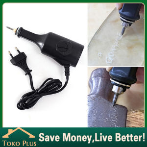 Alat Grafir Ukir Mini Engraver 1mm Mini Grinder Blister Tuner Bor Ukir Grafir Alat Mesin Ukir Gravir Grafir Listrik Tangan Electric Engraver Pen Ukir Elektrik Engraver Penyesuaian 5/6 Kecepatan