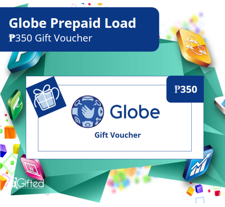 Globe Prepaid Load PHP 350 Gift Voucher