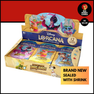 INTO THE INKLANDS BOOSTER BOX [WITH SHRINK] | DISNEY LORCANA SET 3 | ENGLISH EDITION
