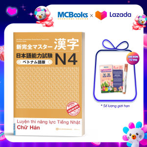 Luyện Thi Năng Lực Tiếng Nhật Chữ Hán N4 - Trang Bị Kiến Thức Cho Kỳ Thi JLPT N4