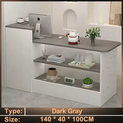 Modern cash register convenience store front desk reception desk supermarket counter bar counter