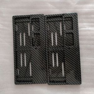 COVER DUDUKAN NOMER PLAT CARBON ALL MOTOR