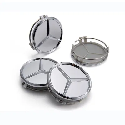 4pcs 75mm Car Wheel Center Rim Hub Caps Covers For Mercedes benz wheels Car Styling Badge Hubcap