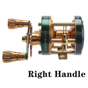 【TRAINFIS】Fishing Reel Drum Reels Trolling Casting Reel Saltwater Boat Ocean Fishing Reel Saltwater Reel Jigging Reel Baitcasting Reel