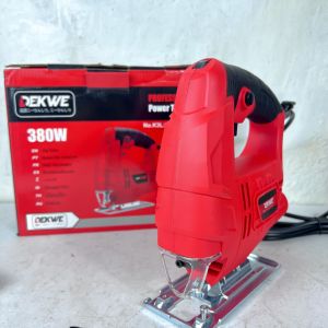Dekwe mesin jigsaw gergaji ukir kayu potong triplek DK6055 model maktec