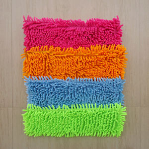 Microfiber Flat Mop Replacement Cloth Chenille Replacement Mop Head