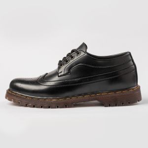 NEVA YOUNG BROWN |ManNeedMe x NAZ| Sepatu Pria Low Boots Docmart Formal Shoes