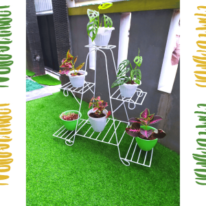 Rak Pot Bunga Model Piramida Tinggi 80