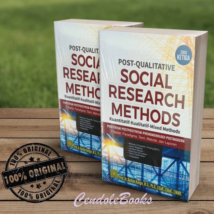 Buku Post Qualitative Social Research Methods Prof. Dr. Burhan Bungin