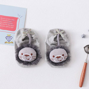 พร้อมส่งA0036 ถุงเท้าข้อสั้น ถุงเท้าเด็กหัวตุ๊กตา ถุงเท้าเด็กแรกเกิด ถุงเท้าเด็ก ถุงเท้าลายการ์ตูน