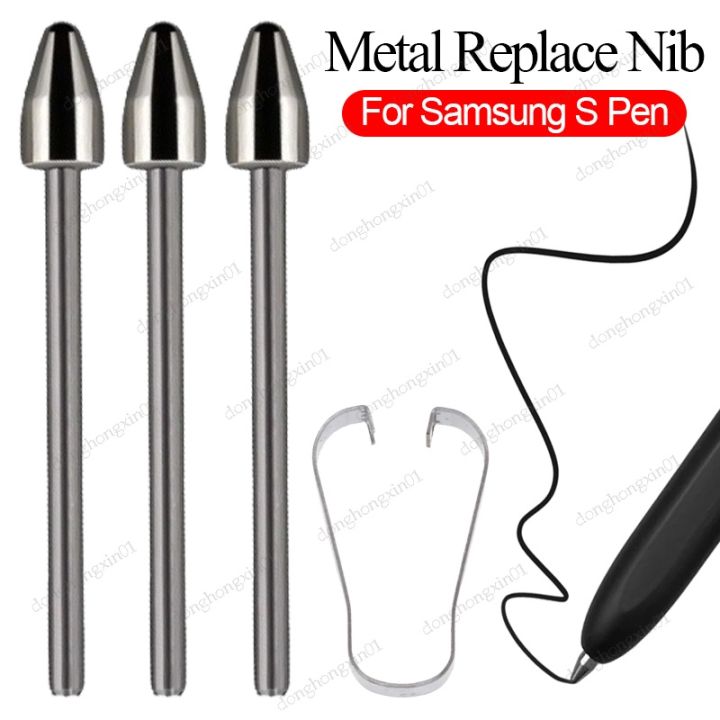 Tablet Pencil Nibs Wear Resistant Stylus Pen Tip Replacement Metal
