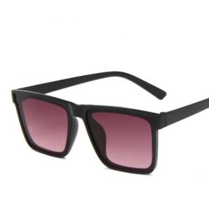Kacamata Hitam Pria Wanita Bentuk Kotak Korea Fashion Anti UV Sunglassess Eyewear Design Retro Lensa Frame