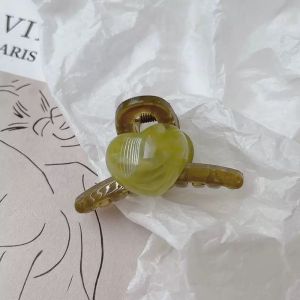 4.5cm Korea Hair Claw Hairpin Cross Hair Claw Hair Accessories Mini Hair Clip Acetate Geometric Hair Crab Jelly Color