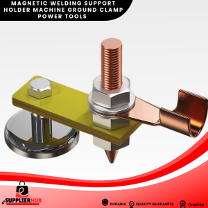 Magnetic Welding Support Holder Machine Ground Clamp Power Tools Fixed Stability For Durable Construction Universal