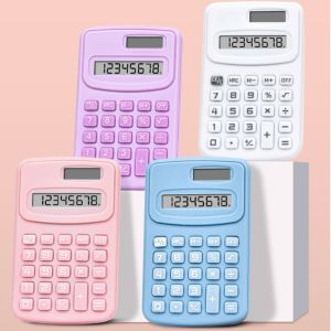 Mini Electronic Calculator 8 Digits LCD Student Office Calculator School Calculator Kid Primary Study Stationery