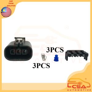 1PCS 3 PIN NISSAN N16 1.6-1.8CC SENTRA CEFIRO A32 DENSO OXYGEN SENSOR (22690-4M500) SOCKET 3pin