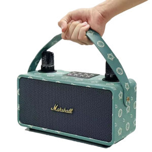 Mashall M28 Wireless Portable KTV Karaoke Speaker With Microphone Vocal Cut Function For Home Party