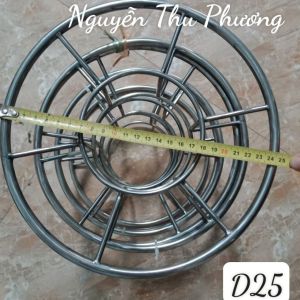 GUỒNG D25cm Guồng inox quấn dây diều