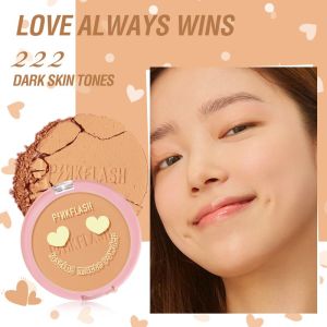 FEMME || [NEW] #PFF08 - PINKFLASH OhMySelf Pressed Powder Long-lasting Matte Lightweight Oil Control Special Edition Bedak Padat