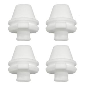 4pack Durability Silicones Mouthpieces Splashs proof Water Bottles Bites Valves for Daily Use Vacuum Child