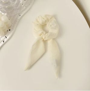 Light Up Hair Bows Scrunchies LED Rabbit Bunny Ear Scrunchie Ponytail Holders Glow In The Dark Neon Party Supplies