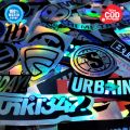 Sticker Distro Hologram Anti Air 25 pcs ( random ) Sticker Hologram Brand Distro Lokal indonesia TERMURAH. 