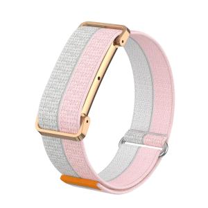 Nylon Wrist Strap For Google Fitbit Air Feather-Light Breathable Quick Release Metal Protective Case Wrist Band