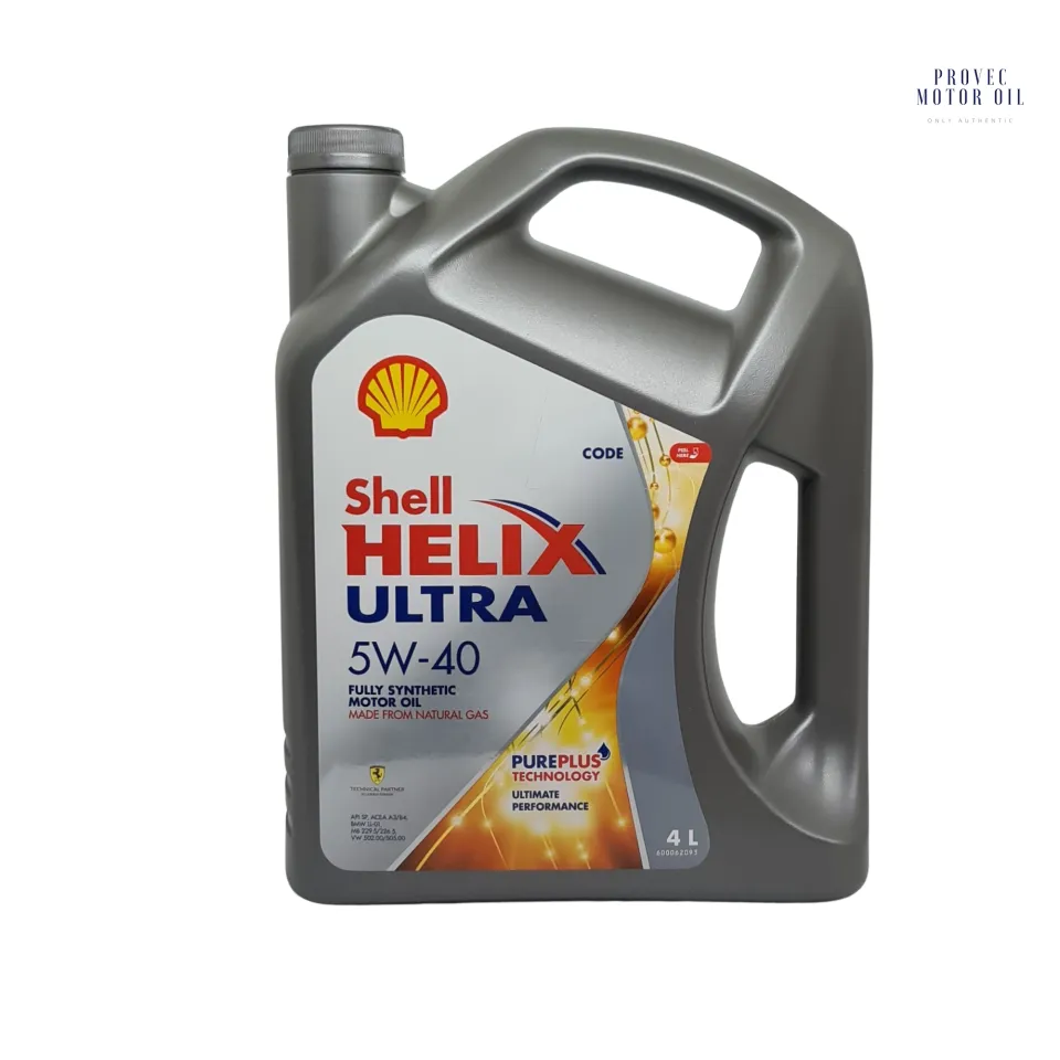 Shell Helix Ultra 5W-40 エンジンオイル 2缶セット Shell Helix Ultra 5W40 (4L) HK - Lazada | Lazada Singapore