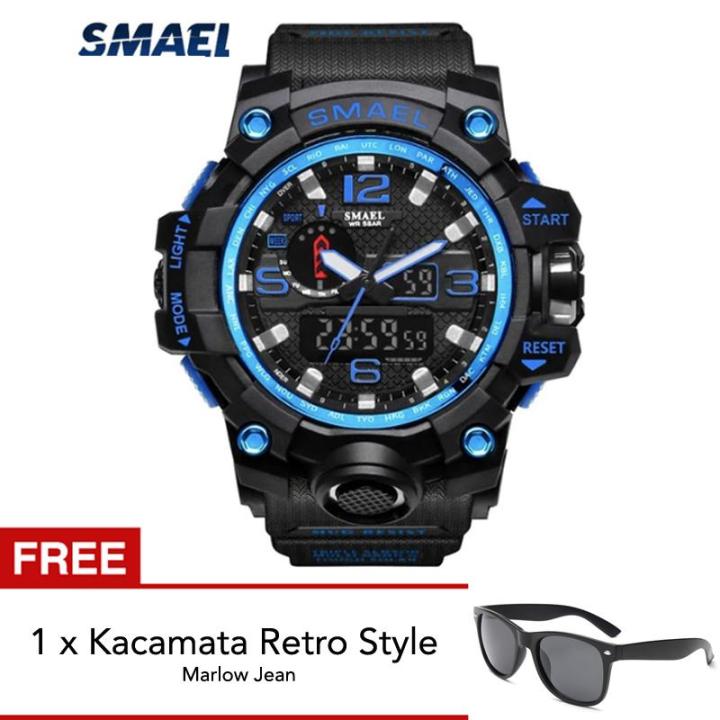 Jam Tangan Smael 1545 Smael Wrist Watch SMAEL Jam Tangan Pria 1545