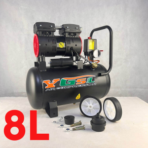 REAIM Kompresor Udara Angin Tanpa Oli 36L 1.3Hp Pompa Angin Multifungsi Portable Perbaikan Mobil Gelembungan Ban