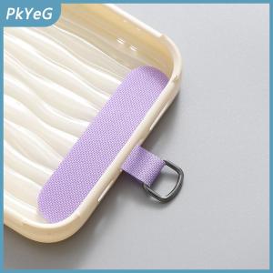 PkYeG Dây buộc điện thoại di động treo trang trí có thể được thực hiện xoắn dây chống mất Mặt dây thời trang mạnh mẽ cổ tay ngắn dây đeo