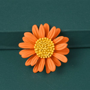 [fenggongshuode] Cute Sunflower Brooch Pins for Hijab Hats Dress or Bags Jewelry Accessories
