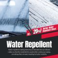Kamatto Hydrophobic Silicone Windshield Wiper With Water Repellent Coating Properties (1 PC). 