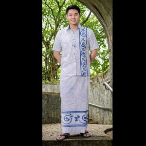 Batik Shirt & Sarong Kit 018 | Lanka Styles
